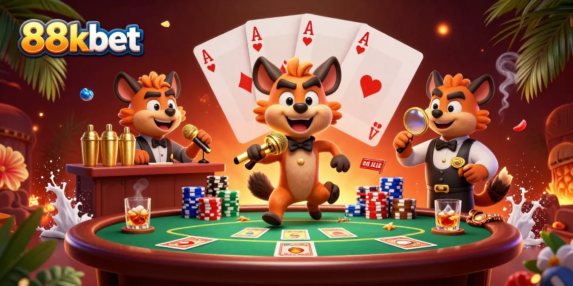 Experience thrilling gambling fun at 88kbet in a lively comedy casino club scene.