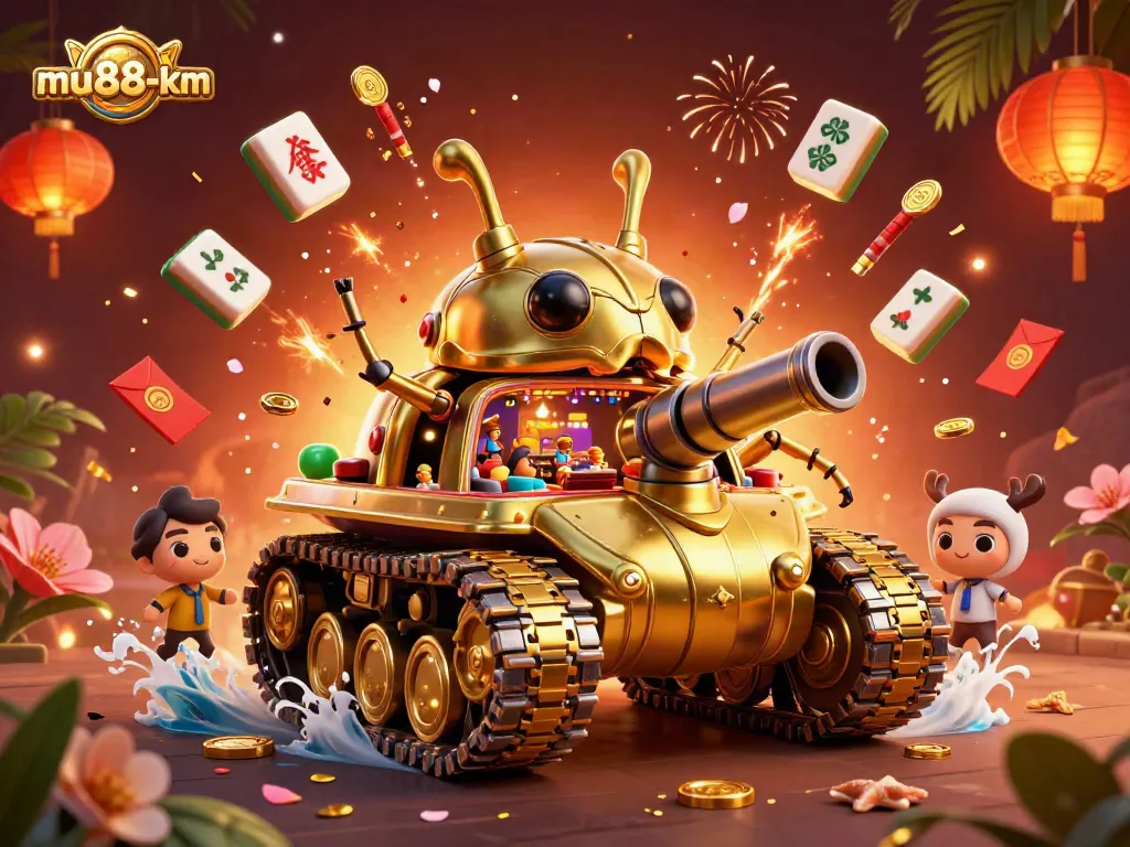 Experience the excitement of mu88-km with dynamic casino scenes and vibrant gaming elements.