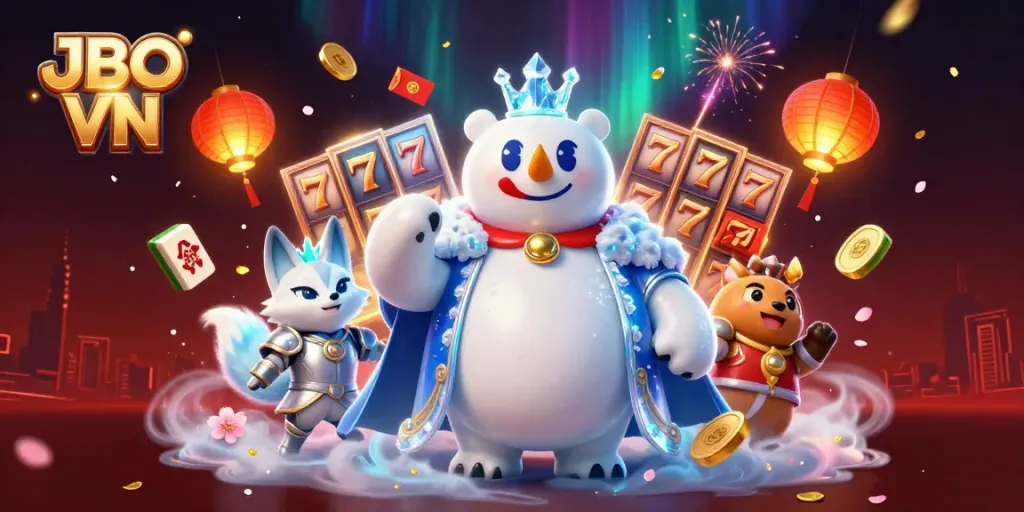 Engage in thrilling gameplay at JBO VN with vibrant 3D elements and a dynamic atmosphere.