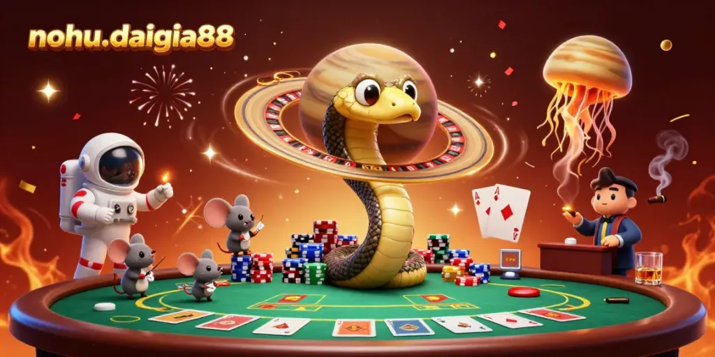 Engage with nohu-daigia88 and experience a thrilling cosmic casino adventure!