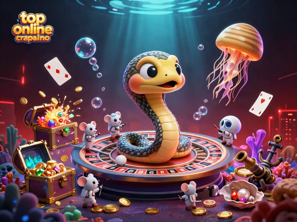 Experience exciting gameplay in the top online craps casino with astronaut mice placing bets