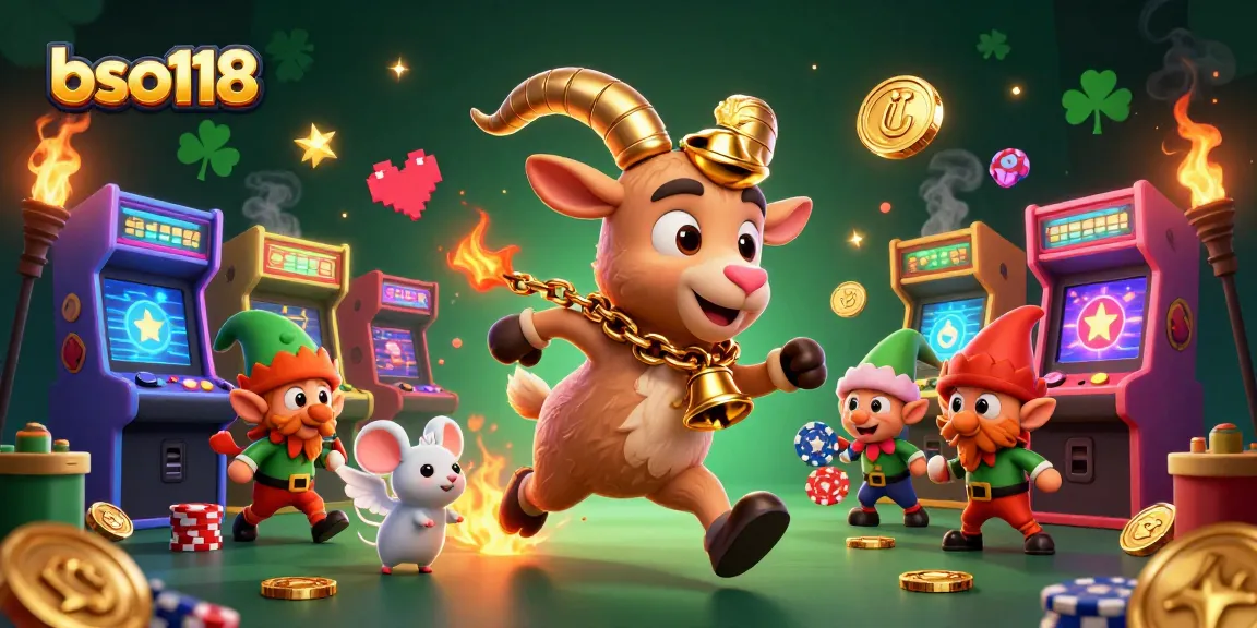 Engage with bso118's thrilling casino atmosphere as Krampus, an angel mouse, and elf gremlins steal the show.