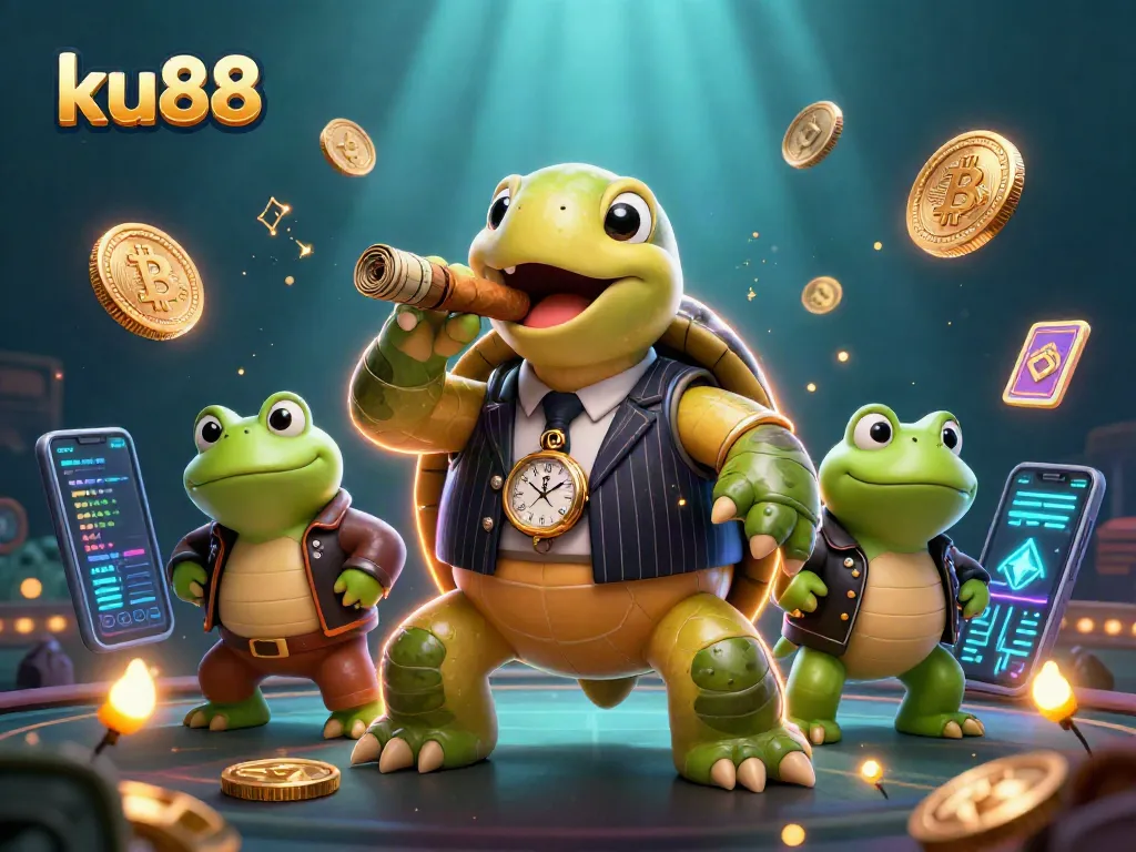 Engage in thrilling gaming action with ku88's vibrant casino world featuring stunning characters.