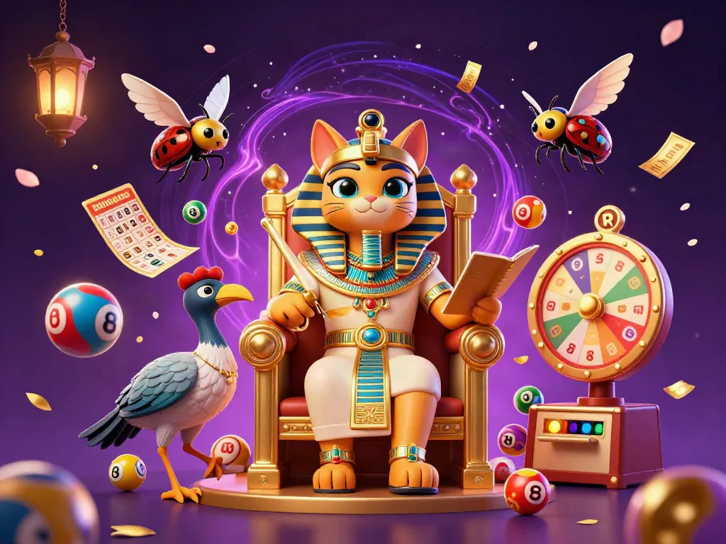 Join the excitement of Đăng Ký Hay88 with vibrant lottery-themed characters and dynamic game elements.