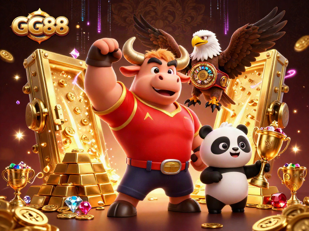 Experience the thrill of winning with GG88 in this vibrant 3D casino celebration!