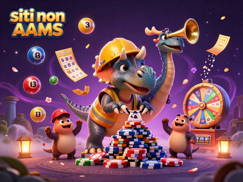 Vinci con i siti non AAMS: triceratopo e dinosauri festeggiano in un'atmosfera di gioco