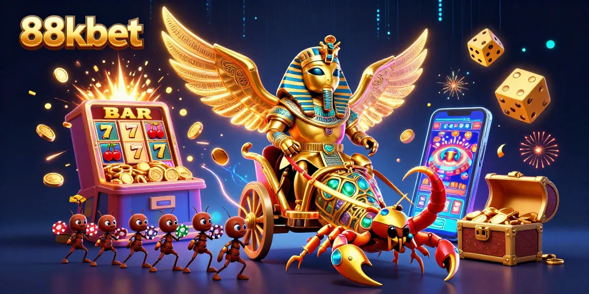 Engage with 88kbet's vibrant casino scene featuring dynamic elements of gaming and excitement.