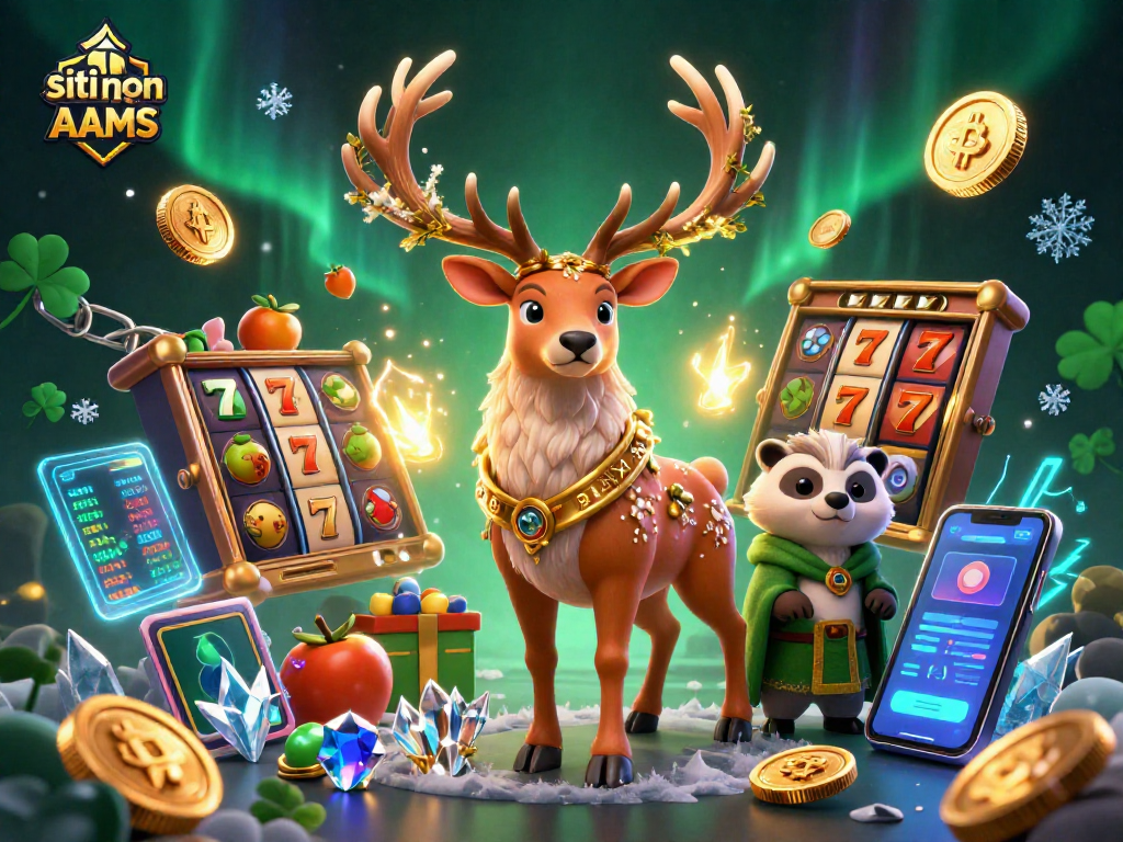 Gioca sui siti non AAMS con un druid stag e simboli delle slot piene di energia.